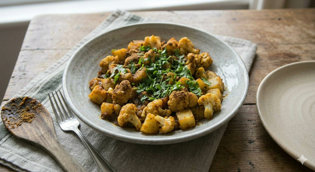 Aloo Gobi Recipe on homekitchen